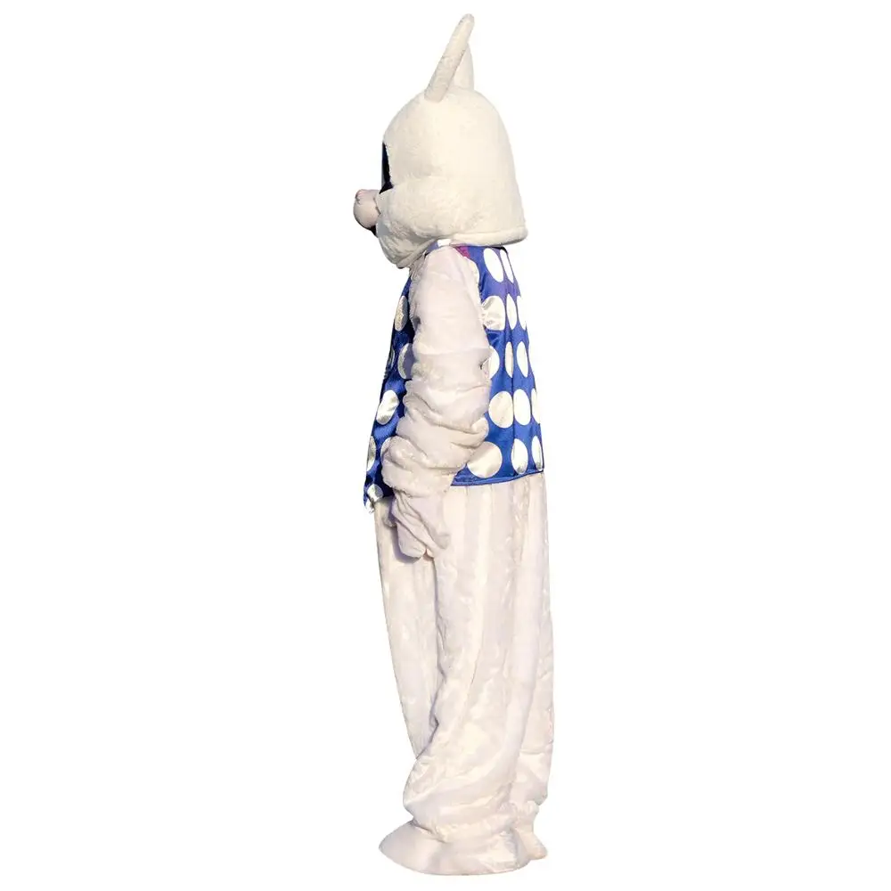 Профессиональный Пасхальный костюм кролика маскарадный костюм/мультяшный