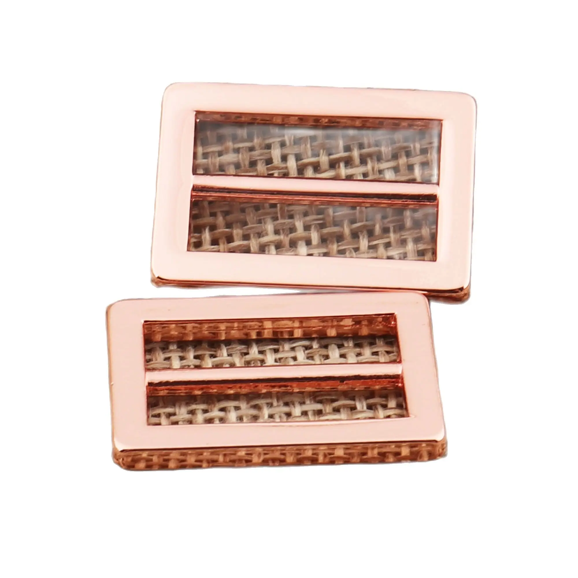 10 шт. металлические розовые золотые скользящие пряжки 20 мм скользящая Пряжка