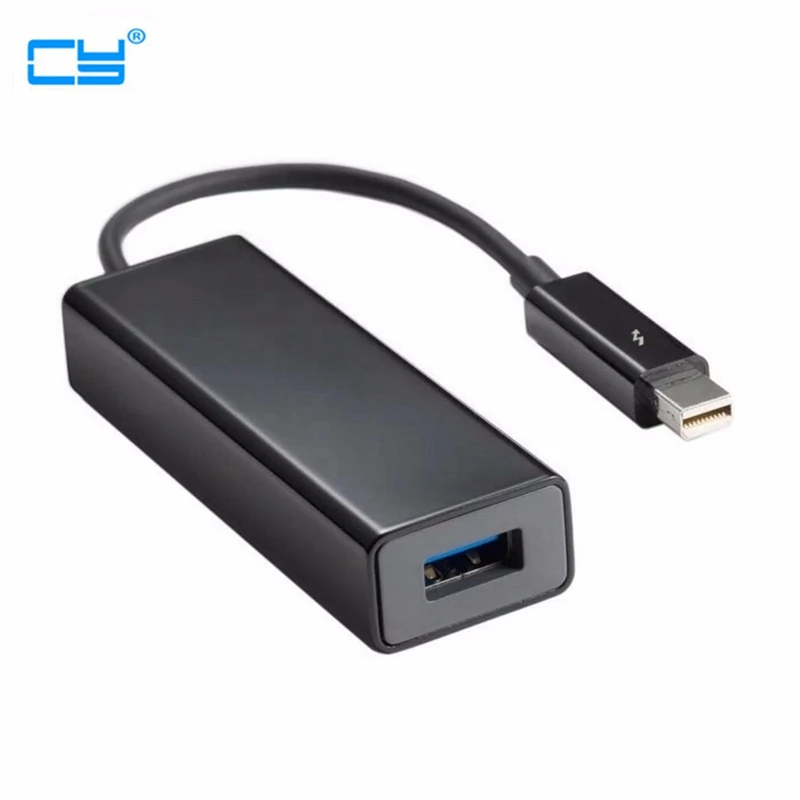 Супер Скоростной Порт Thunderbolt к USB 3,0 кабель преобразования 15 см адаптер жесткого диска