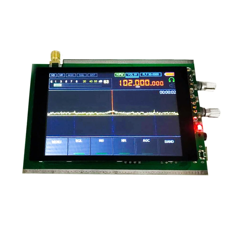 50K-200MHz Malachite SDR радио DSP Malahit HAM приемопередатчик приемник 3 5 дюймов LCD | Электроника