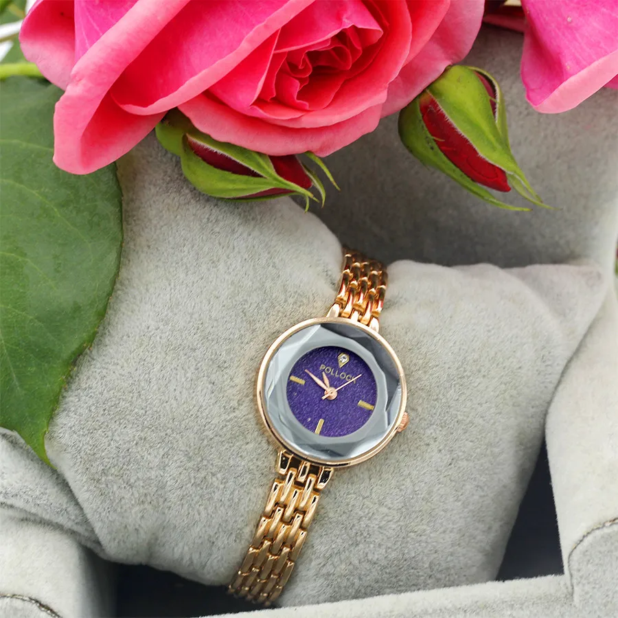 Женские часы Shsby повседневные кварцевые с браслетом полностью сверлят звездное