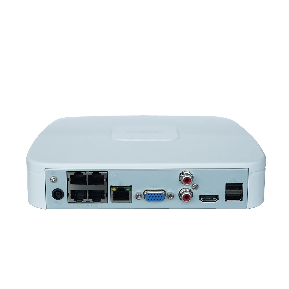 

Dahua 4 Channel 4PoE 4K&H.265 NVR NVR4104-P-4KS2 For IP Camera CCTV Network Video Recorder Support Onvif Protocal
