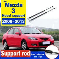 automotive bonnet lifting bracket car engine hydraulic rod strut shock absorbing spring strut bracket for mazda 3 2009 2013
