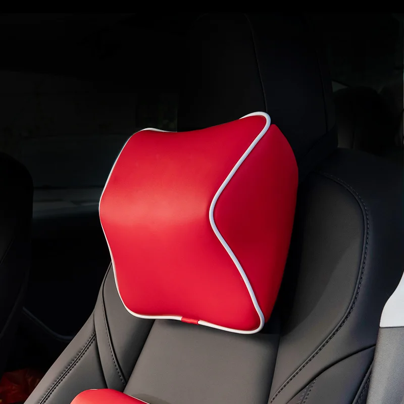 

Car Neck Headrest Pillow For tesla model 3/model y Seat Pillow Cushion Memory Foam Seat Accessories