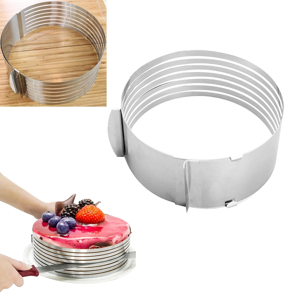 Выдвижное кольцо для выпечки торта из нержавеющей стали инструменты тортов