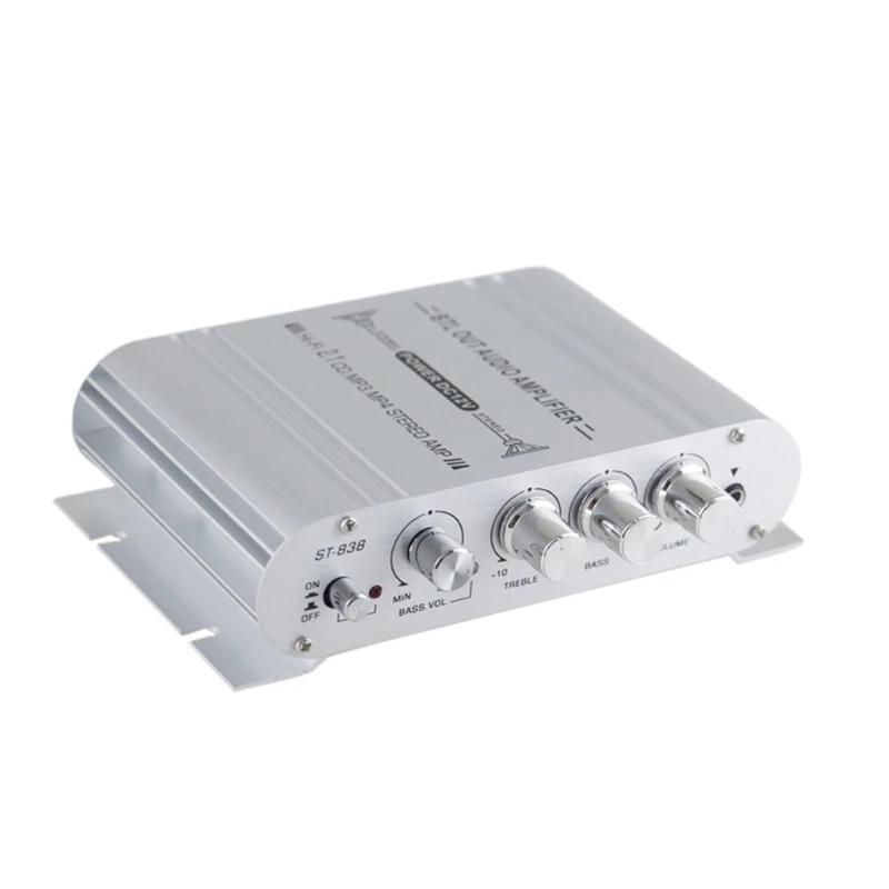 

Digital Hi-Fi Power Amplifier 2.1CH 40W 2x20W Subwoofer Stereo-BASS Player