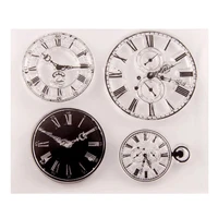 clock transparent clear silicone stampseal for diy scrapbookingphoto album decorative clear stamp sheets art handmade gift