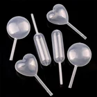 50 шт., одноразовые пластиковые пипетки-капельницы для мороженого, шоколада