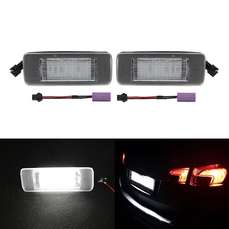 Сменный комплект CAN bus OEM #1224006/13578958 светодиодные номерные знаки для Opel Vauxhall Astra J