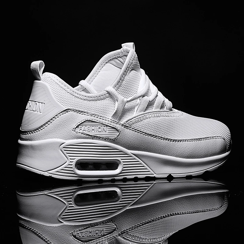 

2018 Four seasons The New Fashion Mens Comfortable Sneakers Ankle Adult Hight Quality Large size 36-46 Male ultralighy Zapatos