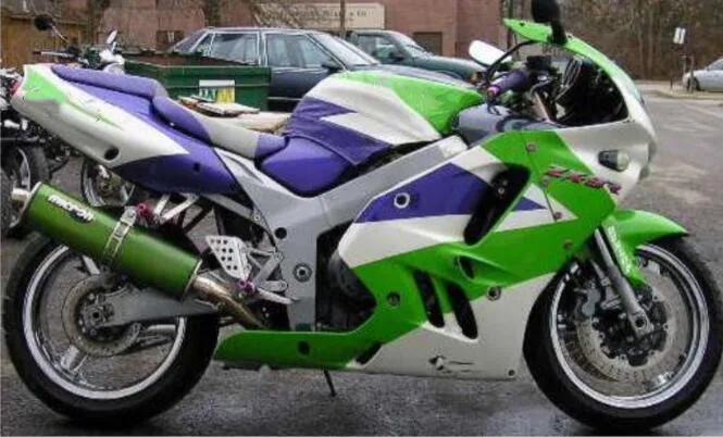Комплект обтекателей для мотоцикла KAWASAKI Ninja ZX9R 1994 1995 1996 1997 ZX 9R 94 95 96 97 зеленый