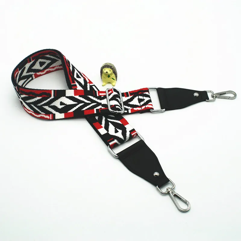 Радужный нейлоновый ремешок для сумочки широкий на плечо сменный аксессуаров