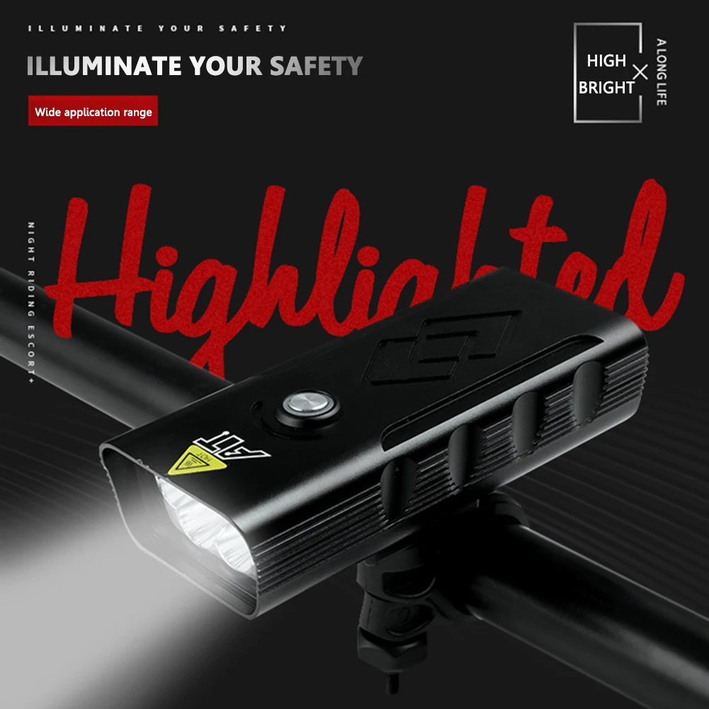 

Фонарь велосипедный водонепроницаемый с подзарядкой от USB и защитой от непогоды