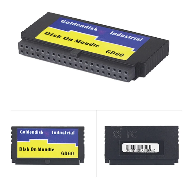 Goldendisk GD серийный 16 ГБ IDE 44Pin DOM SSD диск на модуле промышленной IDE флэш-памяти 44 контакта MLC
