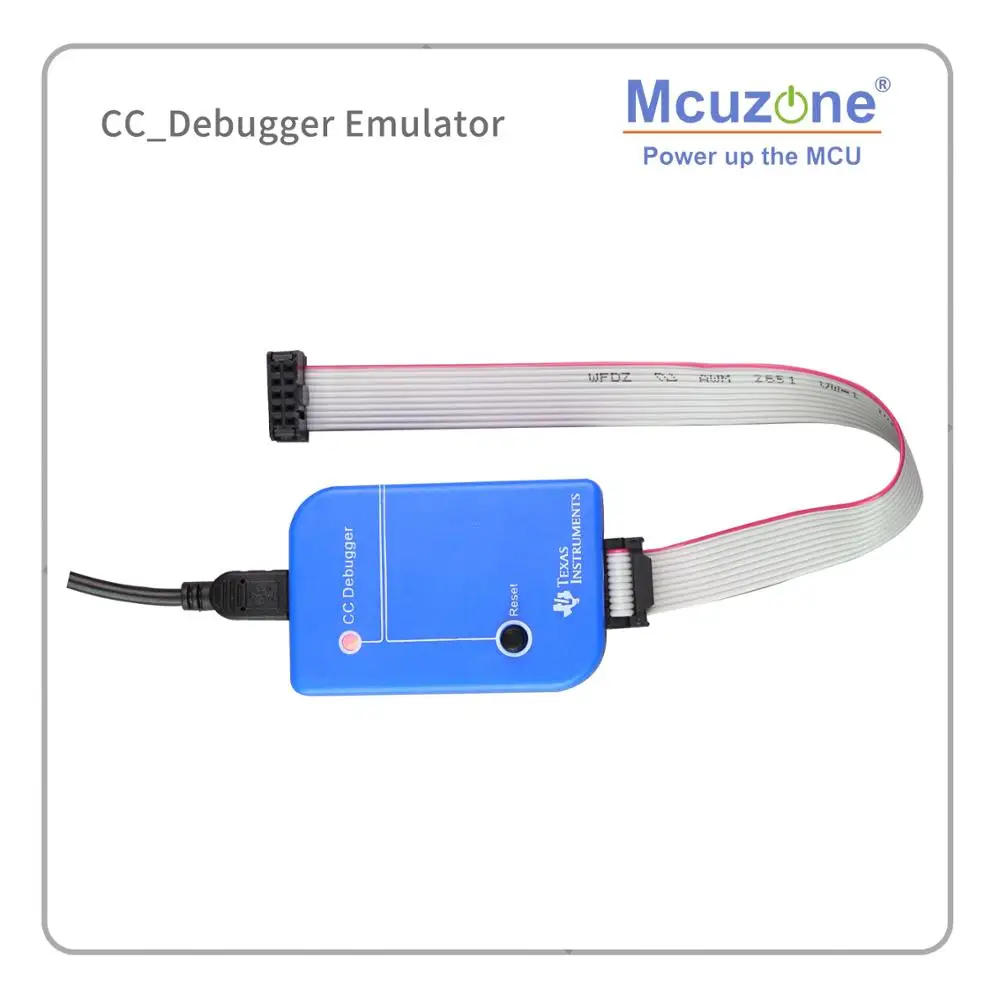 Эмулятор отладчика CC (синий), поддержка CC2530 zigbee, CC2540 CC2541, поддержка Bluetooth, обновление прошивки