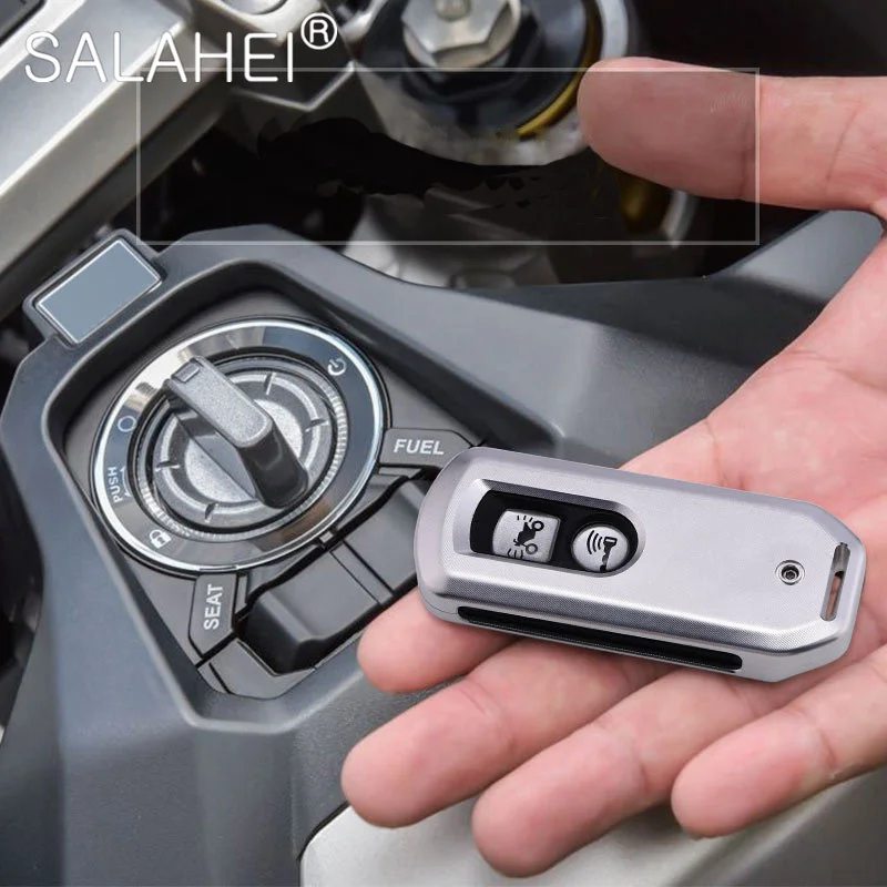 Aluminum Alloy Key Case For Honda X ADV SH 300 150 125 Forza PCX150 2018 Motorcycle Scooter 2 Button Cover Accessory | Автомобили и
