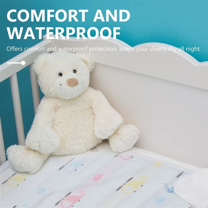 

Washable Reusable Baby Bed Pad Bed Wetting Cotton Pad for Kids Toddler
