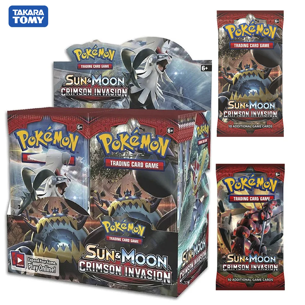 324 шт./кор. Карты Покемон TCG: солнце и луна серия усилитель коробка коллекционная