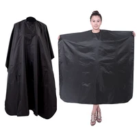 handmade black salon barbers cape gown hairdressing hair cutting waterproof gown cloth soyw889