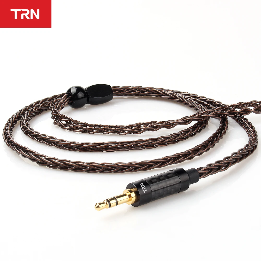 

El mas nuevo Cable TRN T4 8 core OCC cobre actualizado auricular 3,5/2,5mm MMCX/2Pin conector para TRN V90 BA5 ST1 V80 T3 P1 T4