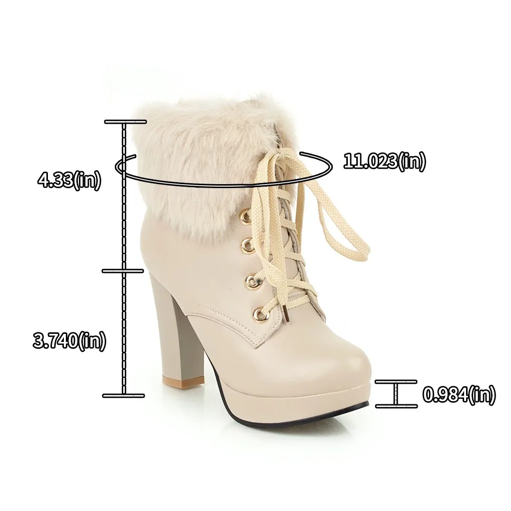 SAGACE очаровательные сексуальные сапоги на платформе высоком каблуке зимние