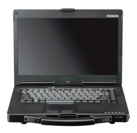 Бывший в употреблении телефон Panasonic Toughbook CF 53 Жесткий полевой ноутбук 4310M Core RAM 4 Гб