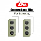 2 шт., Защитное стекло для объектива камеры Samsung Galaxy S21 Ultra S21 FE S20 + S20FE Note 20 Ultra Note 10Lite