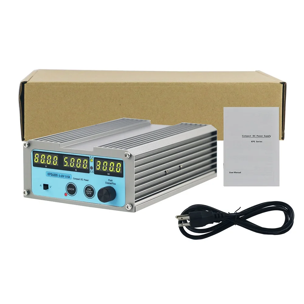 

KPS6005 Switch Type DC Power Supply 60V5A Computer Mobile Phone Repair Power Supply Power Display