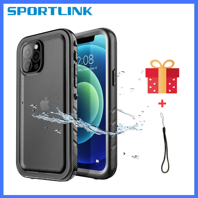 

Водонепроницаемый чехол для iPhone 12 Pro 11 Pro X XR XS MAX, чехол для плавания и дайвинга, противоударный чехол для iPhone 11 Pro Max с ремешком