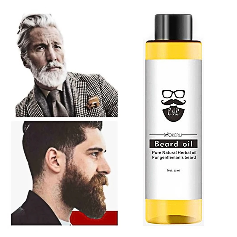 

Nourishing oil for beard and moustache, natural beard growth oil, beard maintenance product, anti-wrestling, 30ml