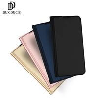 dux ducis skin touch pu leather case for samsung galaxy s20 ultra plus luxury slim card slot wallet stand flip cover case bags