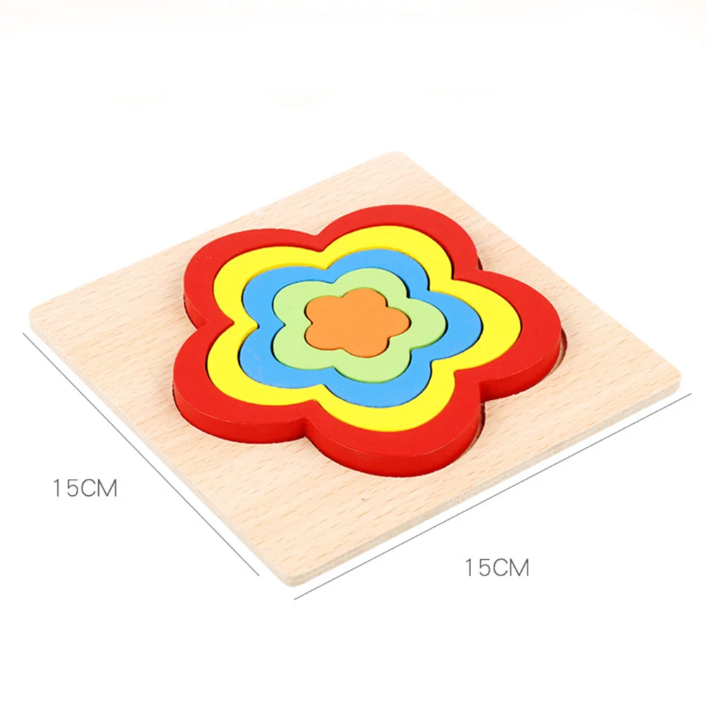 

DIY Children Toys 3D Puzzle Multilayer Jigsaw Puzzle Montessori Wooden Toys for Kids Boys Girls Gifts Education Toys