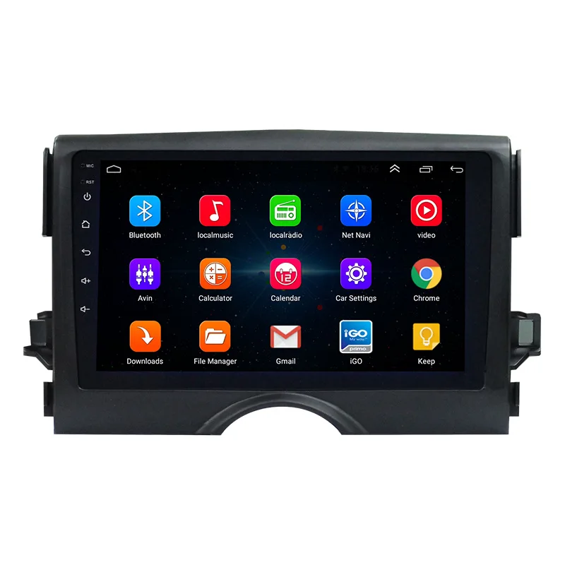 

Автомагнитола TQLC, мультимедийная стерео-система на Android, с Bluetooth, камерой заднего вида, для Toyota Reiz 9''