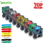 Labelife 18432 18435 18438 18444 совместим с DYMO Rhino цветные виниловые этикетки кассета для Dymo Rhino 4200 5000 5200 этикетки