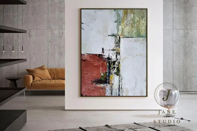 

Original Abstract Painting Canvas Modern Wall Decor Contemporary Art Large Abstract Original Art Oil Painting Extra Large Wall