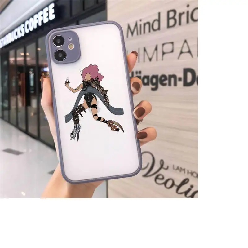 

Lady Gaga Chromatica art pattern Phone Cases matte transparent For iphone 7 8 11 12 plus mini x xs xr pro max cover