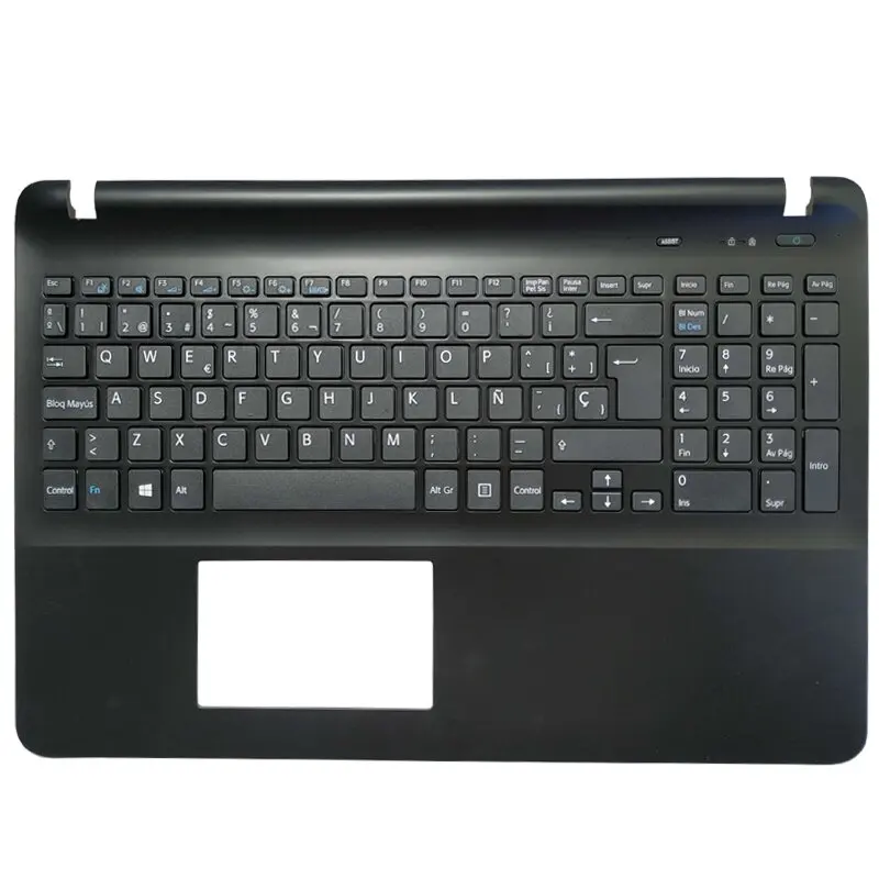 Клавиатура с подставкой для рук ноутбука sony Vaio SVF15 FIT15 SVF151 SVF152 SVF153 SVF1541 SVF15E LA/SP |