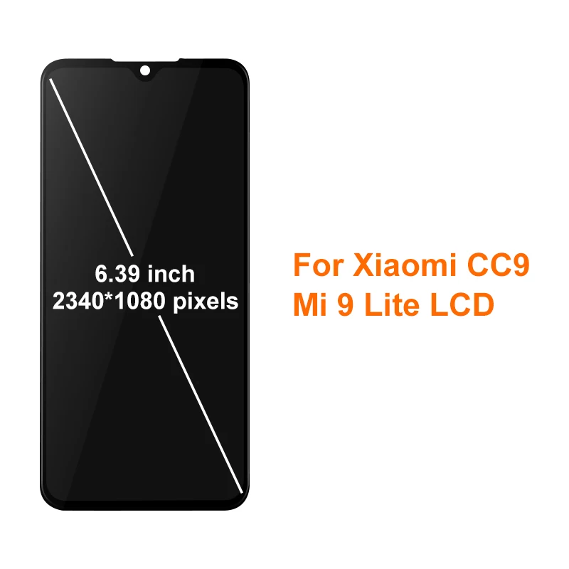 Оригинальный ЖК дисплей для Xiaomi Mi CC9 MI 9 Lite сенсорный экран дигитайзер запасные