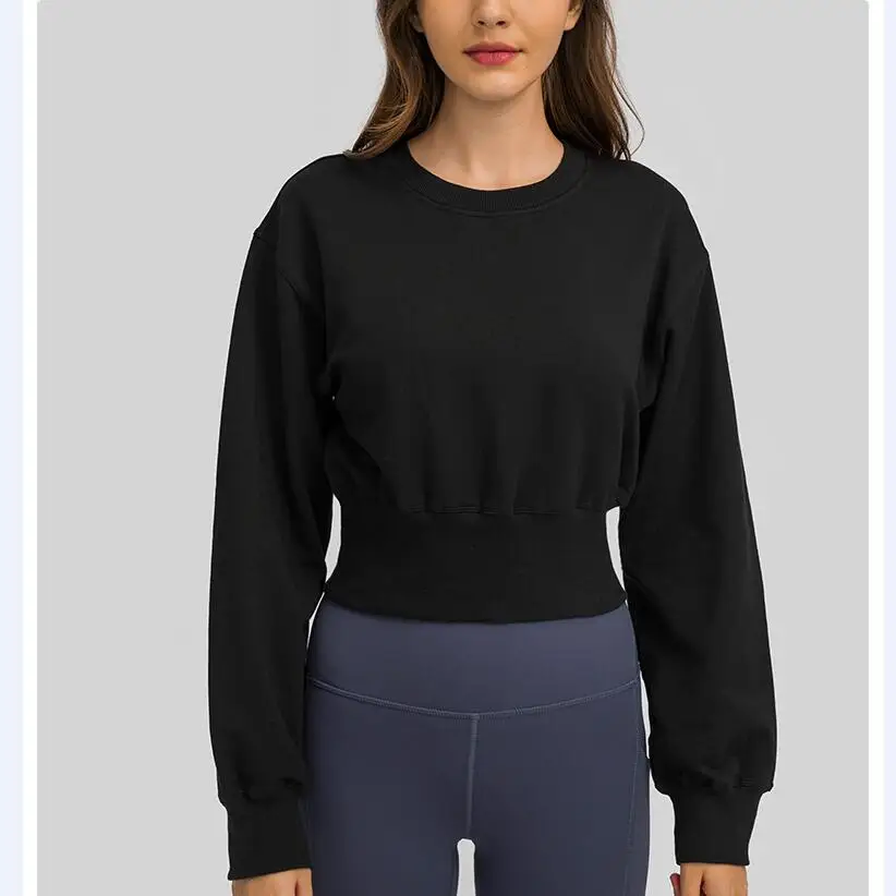

LANTECH Sports Yoga Shirts Gym Sweater Tops Fitness Women T-Tights Shirt Running Active Workout Sportswear