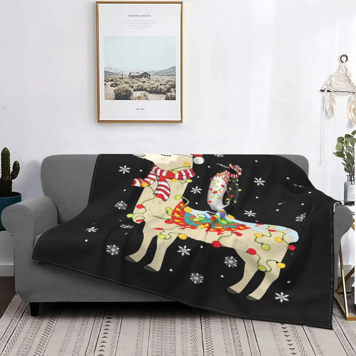 

Manta de Penguins Lover с подсветкой navideña, colcha a cuadros para cama, sofa, manta de verano, colcha para camas