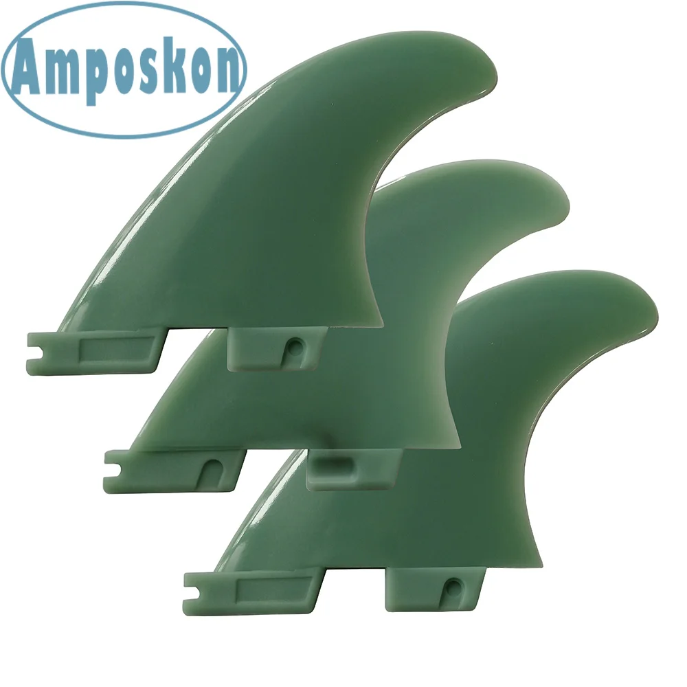 3 шт./компл. Fcs II плавник для серфинга Средний размер G5 2 черный/темно