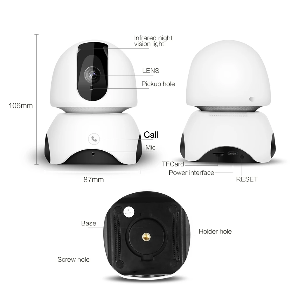 Комплект видеонаблюдения комплект ip-камер WiFi камера 1080P двухстороннее аудио ночное видение беспроводная CCTV камера система безопасности комплект