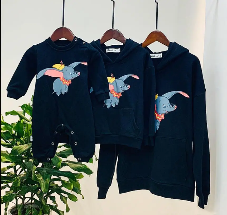 Одинаковые комплекты для семьи Свитшоты Одежда папы сына мамы и меня Футболки с