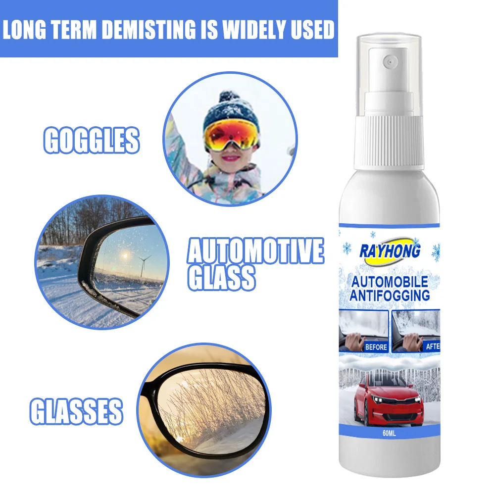 

Car Cleaner Anti-Fogging Agent Glass Rearview Mirror Waterproof Rainproof Spray Super-Hydrophobic Glass Window Cleaner Mirrors