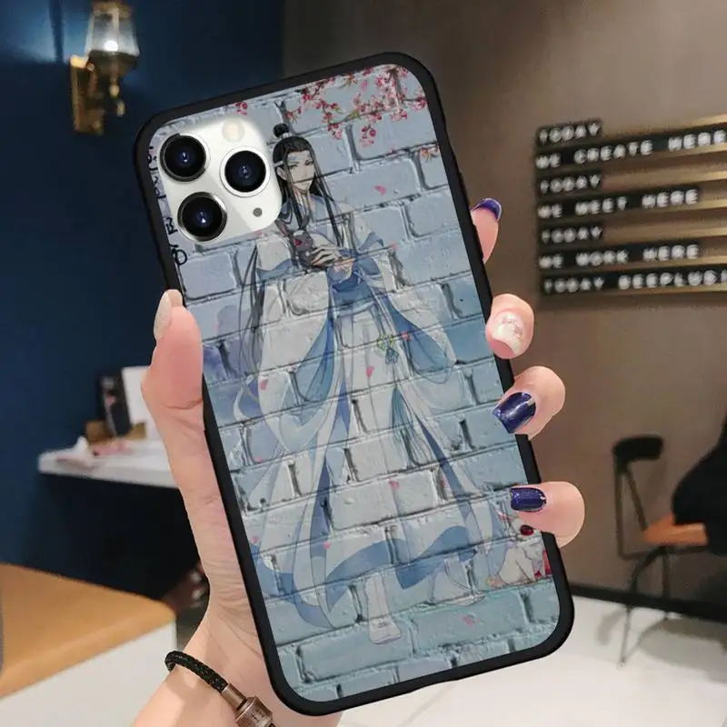 

mo dao zu shi anime Phone Case for iPhone 11 12 pro XS MAX 8 7 6 6S Plus X 5S SE 2020 XR mini Funda