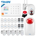 Система сигнализации TOWODE W181 с Wi-Fi, GSM, телефоном и приложением