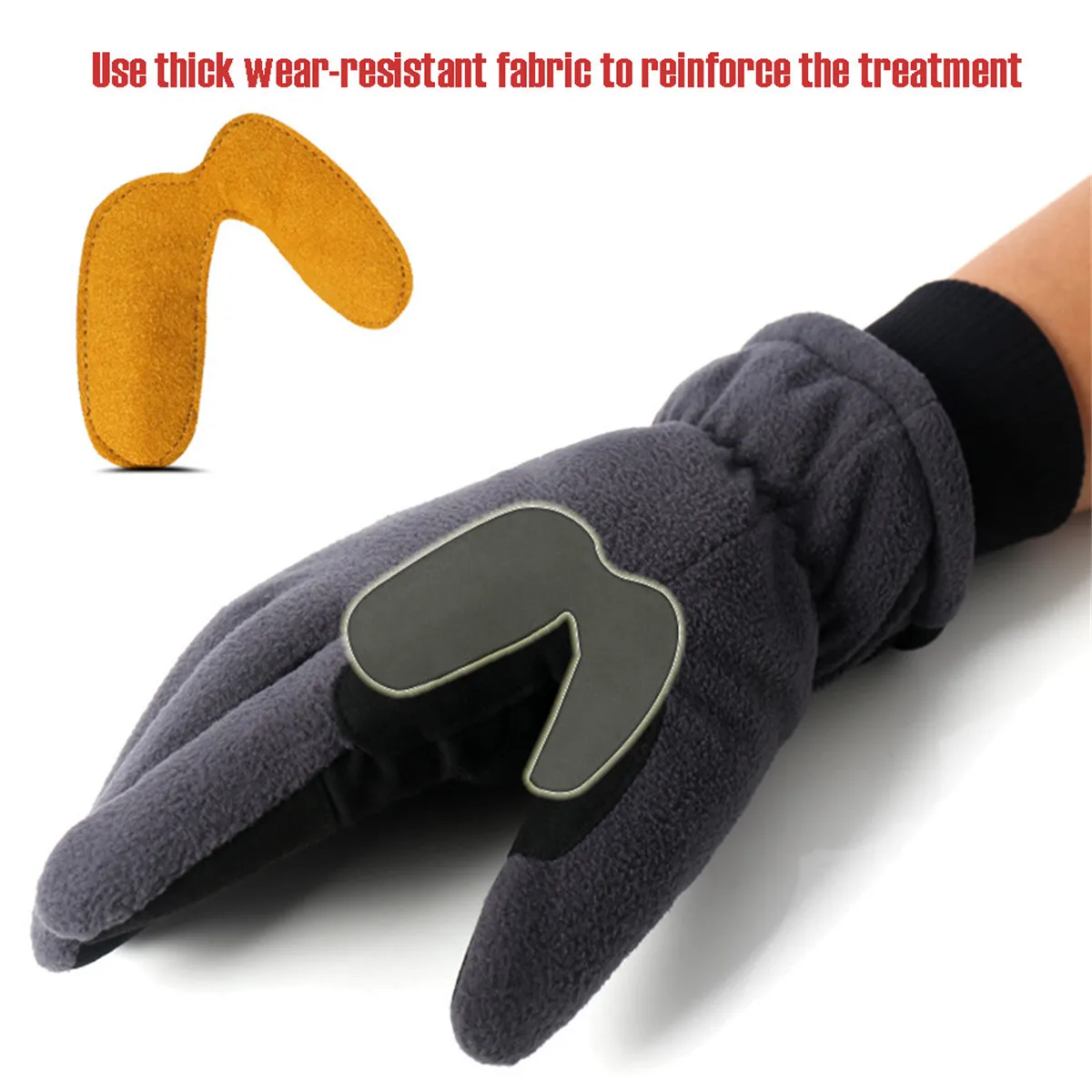 Зимние лыжные перчатки теплые и холодные для занятий спортом на открытом воздухе