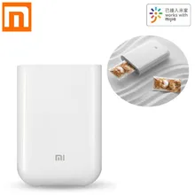 Xiaomi AR принтер 300 точек/дюйм портативный фото мини карман с DIY поделиться 500 мАч принтер картинок Карманный работать с приложением Mijia