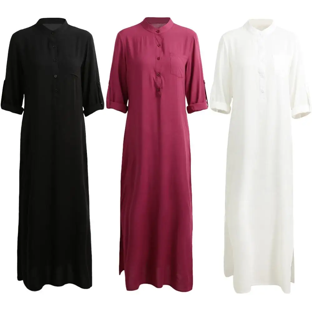 Платье Anself женское длинное в винтажном стиле повседневный пляжный сарафан с V