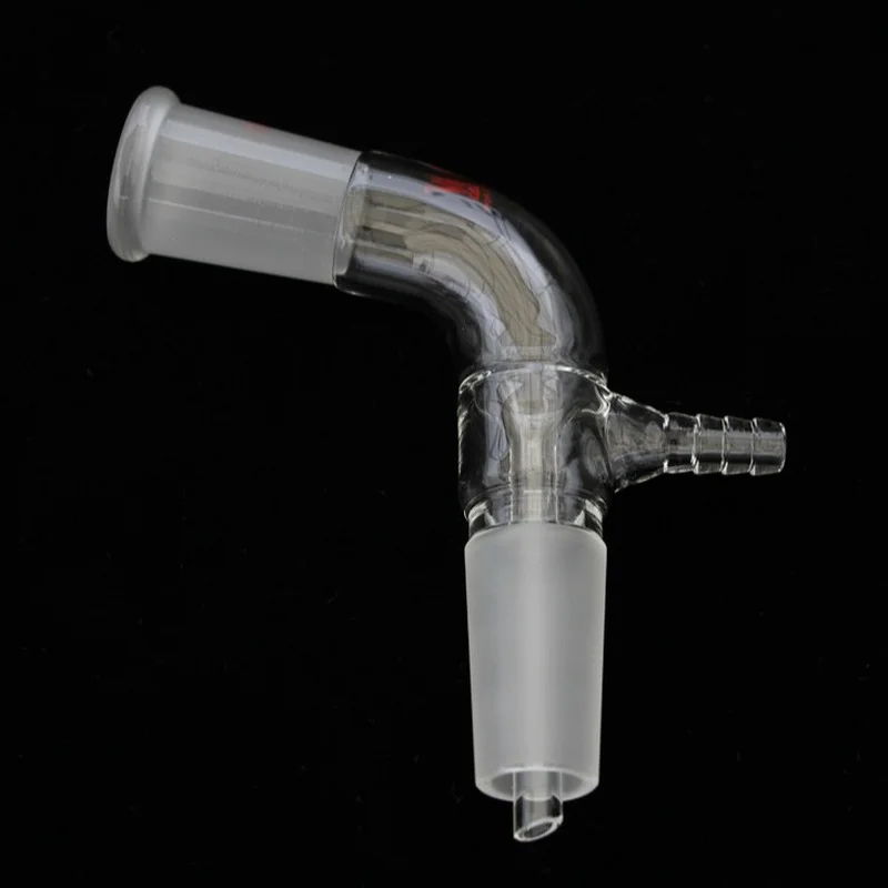 2 шт./Стекло вакуумный снять адаптер 105 градусов изогнутые совместных 24/40